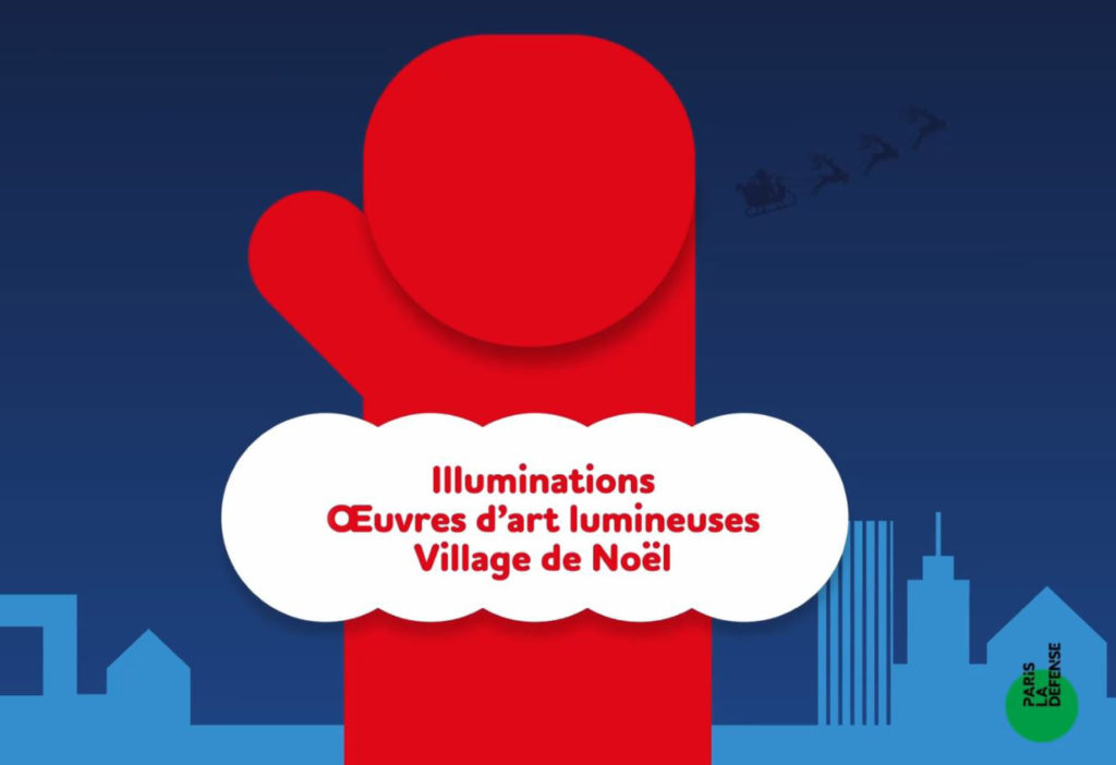 Marche de Noel - Tour CB21 - Paris La Defense